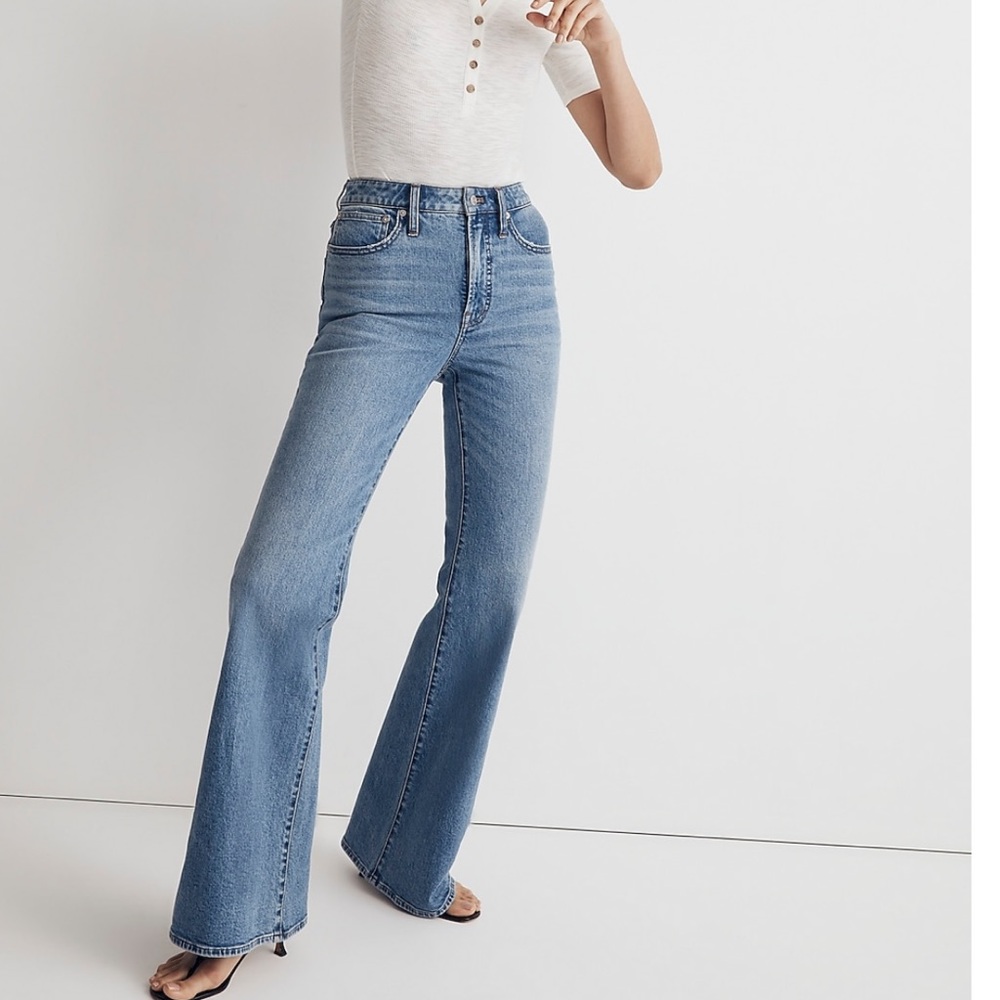 Madewell The Perfect Vintage Flare Jean in Tarlow Wash size 27